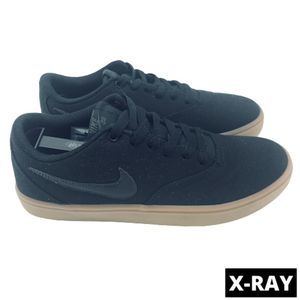 Nike SB Check Solar Black Canvas Gum Sneaker
